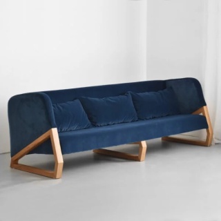 Sofa ZGRAB nowoczesna lite drewno do salonu