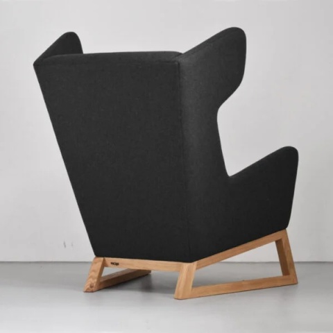 Fotel tapicerowany LORD designerski uszak do salonu lub sypialni