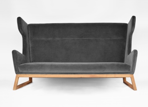 Sofa LORD uszak nowoczesna lite drewno do salonu
