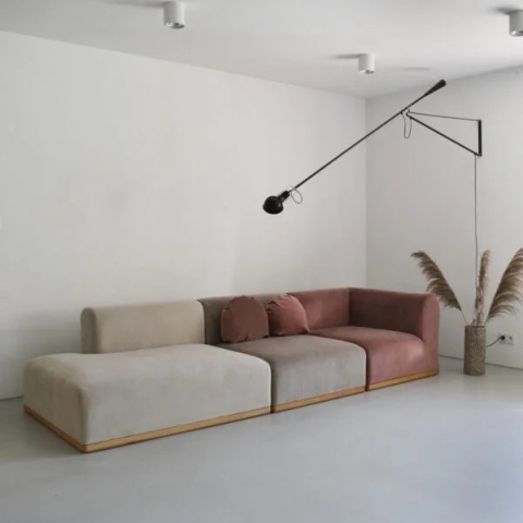 Sofa modułowa ALIKO moduł C04 jeden element elegancki do salonu