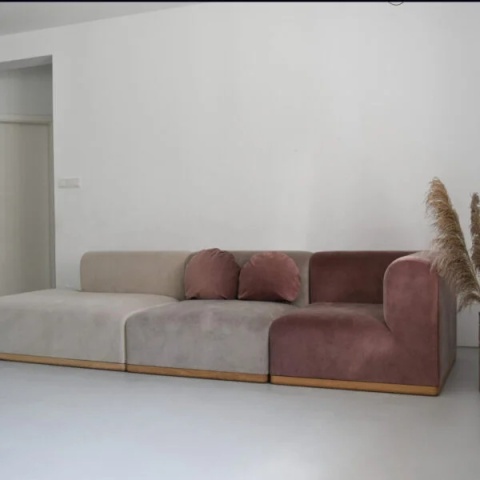 Sofa modułowa ALIKO moduł C04 jeden element elegancki do salonu