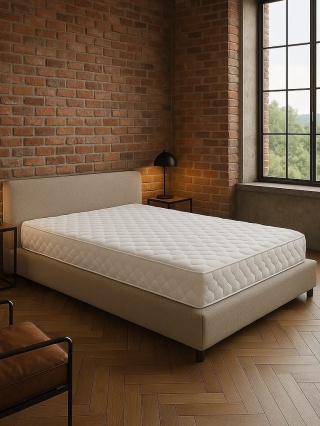 Materac kieszeniowy SOMA REST K-2 + LATEX dwustronny średniotwardy / twardy 20 cm