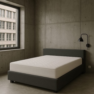 Materac kieszeniowy SOMA REST K-4 + LATEX + COCOS dwustronny średniotwardy / twardy 21 cm