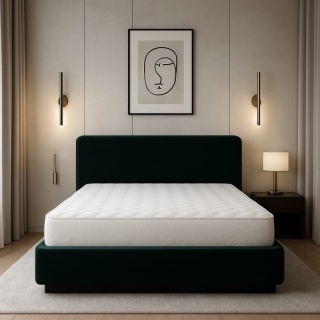 Materac kieszeniowy SOMA REST K-8 + COCOS x2 + pianka T25 dwustronny średniotwardy / twardy 20 cm