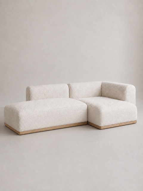 Sofa modułowa ALIKO designerska boucle biała do salonu