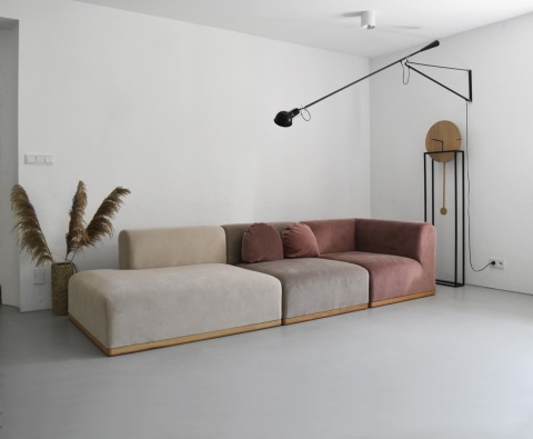 Sofa modułowa ALIKO moduł A03 jeden element elegancki do salonu