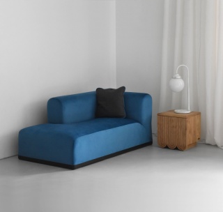 Sofa modułowa ALIKO moduł B02 szezląg jeden element elegancki do salonu