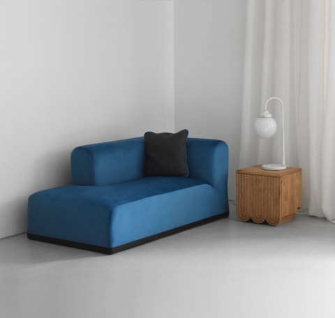 Sofa modułowa ALIKO moduł B02 szezląg jeden element elegancki do salonu