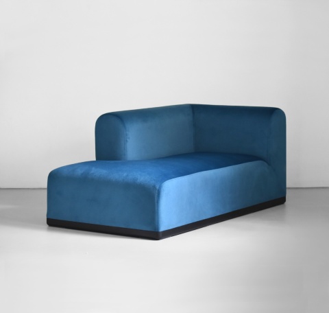 Sofa modułowa ALIKO moduł B02 szezląg jeden element elegancki do salonu