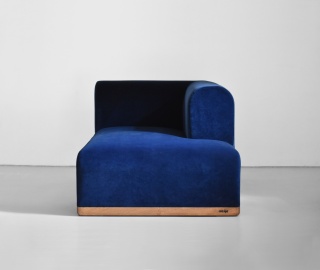Sofa modułowa ALIKO moduł B03 szezląg jeden element elegancki do salonu