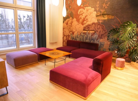 Sofa modułowa ALIKO moduł E1 jeden element elegancki do salonu