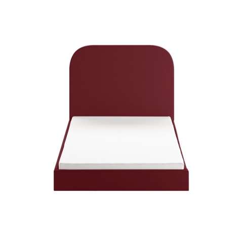 Łóżko tapicerowane z zagłówkiem PLUM 5 designerskie do sypialni
