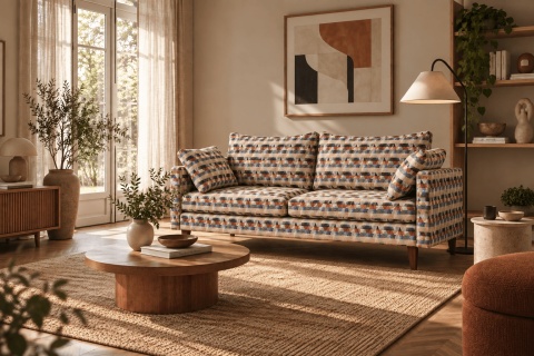 Sofa HYDRA – 170 cm, 2,5 -osobowa, Morandi Harbour, kolekcja 2027