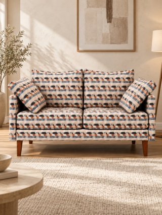 Sofa HYDRA – 140 cm, 2-osobowa, Morandi Harbour, kolekcja 2027