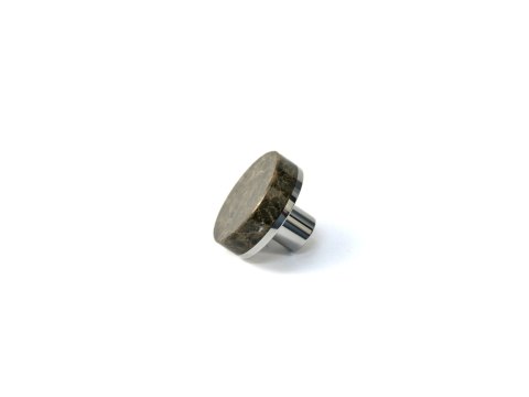 Uchwyt meblowy ROUND - Ø 40 mm, Emperador Dark, stal nierdzewna