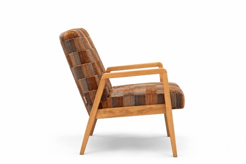 Sofa LACERTA 2 - osobowa - 139 cm, Sekani Cinnamon kolekcja 2027