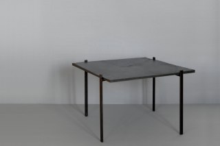 Stolik kawowy Skife czarny 62 x 62 cm