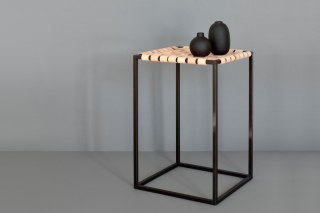 Stolik pomocniczy Lade #3 - naturalny 40 x 40 cm
