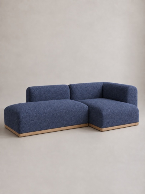 Narożnik modułowy ALIKO - 250 cm, wool blue