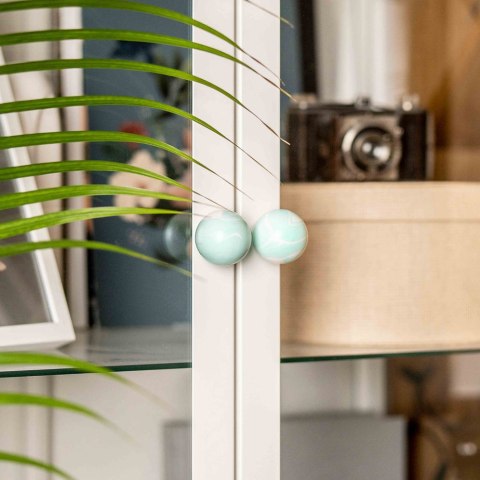 Uchwyt Meblowy Duo White Aqua Geen