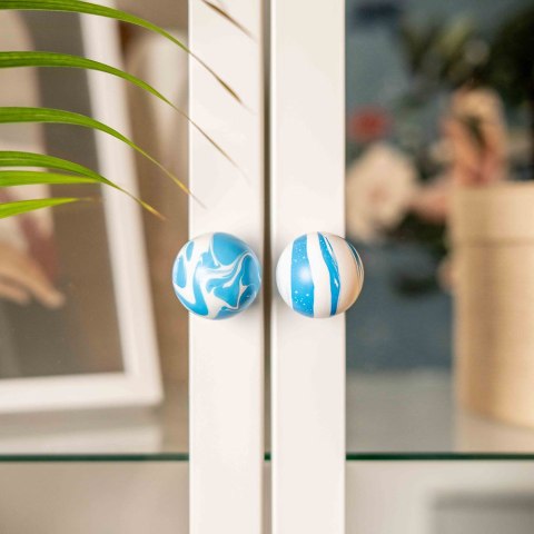 Uchwyt Meblowy Duo White Azure Blue