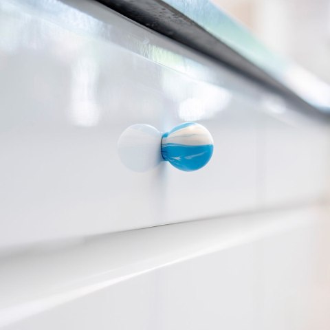 Uchwyt Meblowy Duo White Azure Blue