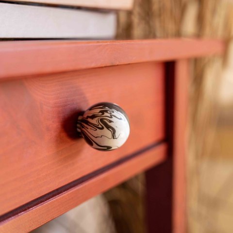 Uchwyt Meblowy Duo White Black