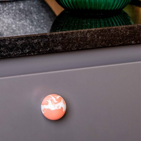 Uchwyt Meblowy Duo White Cherry Red