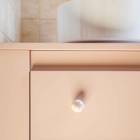 Uchwyt Meblowy Duo White Grey