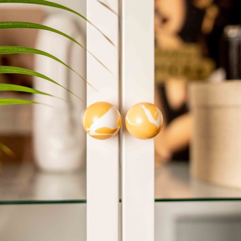 Uchwyt Meblowy Duo White Orange