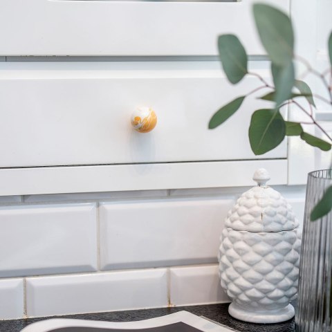 Uchwyt Meblowy Duo White Orange