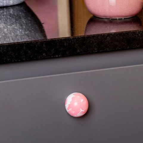 Uchwyt Meblowy Duo White Pink