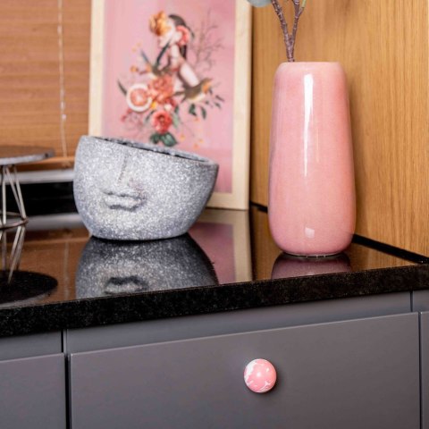 Uchwyt Meblowy Duo White Pink