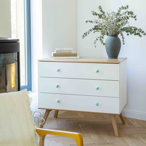 Uchwyt Meblowy Duo White Rich Green