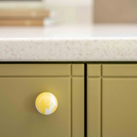 Uchwyt Meblowy Duo White Yellow