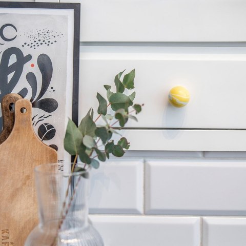 Uchwyt Meblowy Duo White Yellow