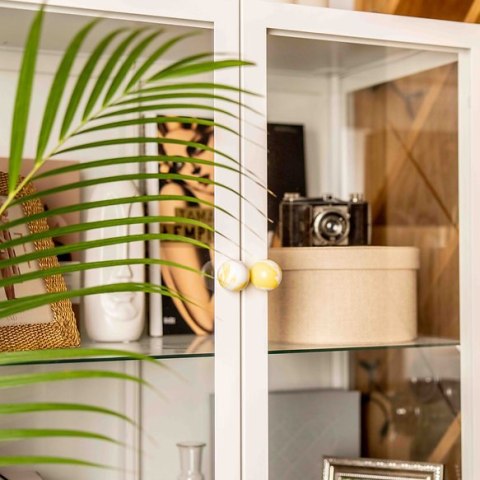 Uchwyt Meblowy Duo White Yellow