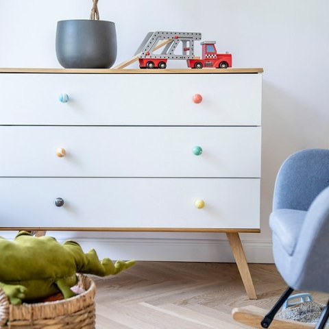 Uchwyt Meblowy Duo White Yellow