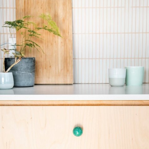 Uchwyt Meblowy Green & White Melange