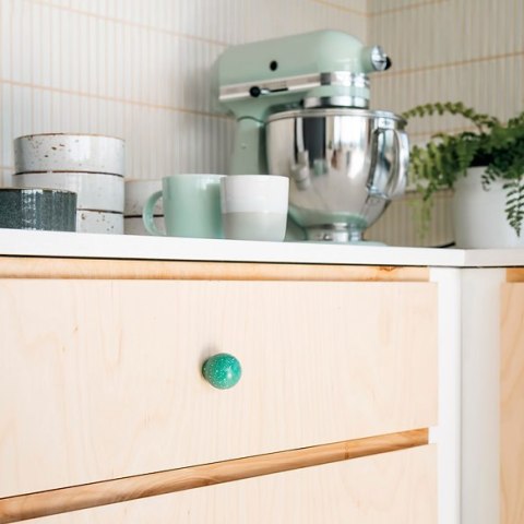 Uchwyt Meblowy Green & White Melange