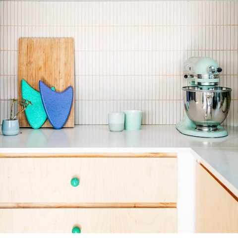 Uchwyt Meblowy Green & White Melange