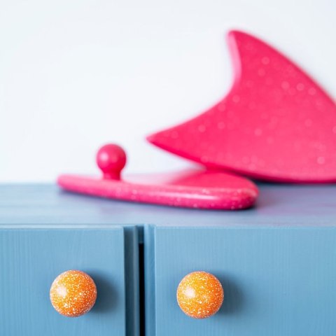 Uchwyt Meblowy Orange & Black Melange