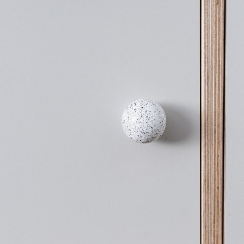 Uchwyt Meblowy White & Black Melange