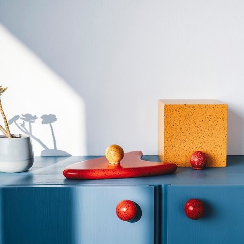 Uchwyt Meblowy Yellow & White Melange