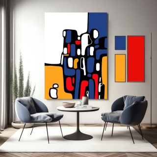 Obraz DIGITAL PAINTING - LONELINESS 65 x 90 cm drukowany na plótnie