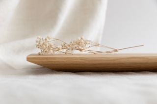 Deska dębowa 30 x 16 cm do serwowania produktów