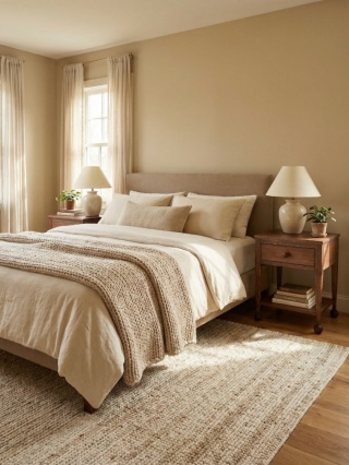 Stolik nocny dębowy 1 szt do sypialni