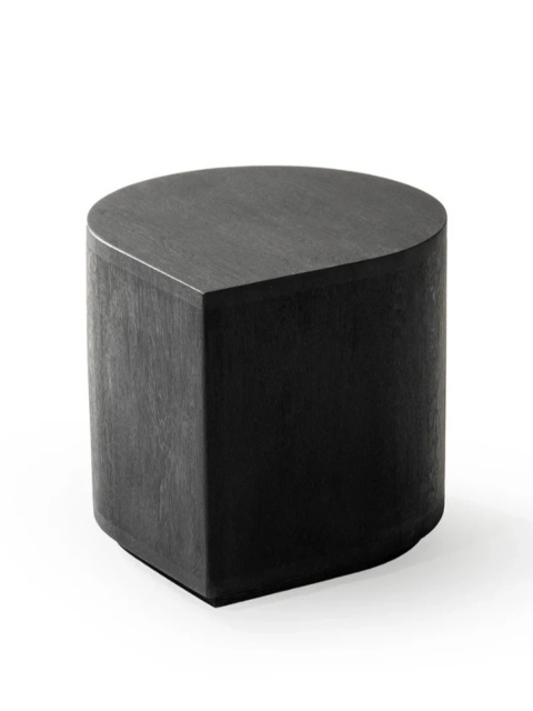 Stolik DROP 38 x 38 cm lite drewno czarne