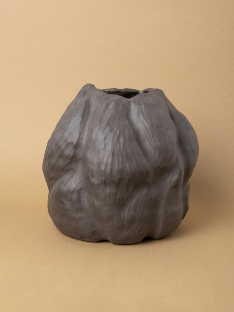 Wazon ceramiczny ORZECH brązowy