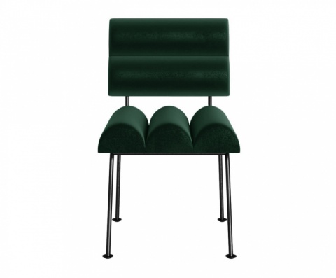 Krzesło ROLL & ROLL designerskie różowo niebieskie